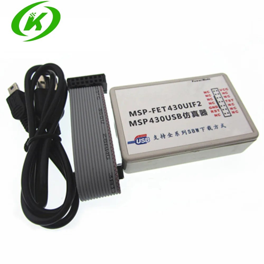 1Sets USB MSP430 simulator The MSP-FET430UIF BSL SBW JTAG automatic upgrade firmware msp430 usb programmer