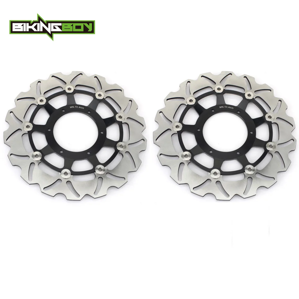 BIKINGBOY Front Brake Discs Rotors Disks CB 1000 R 08-21 CB1000R ABS 09-16 CB 1300 F SF SuperFour 03 04 05 06 CB 1284 03-08 07