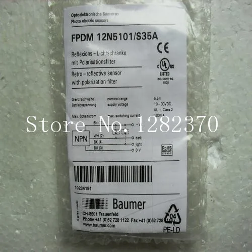 [SA] New original special sales Baumer BAUMER photoelectric switch FPDM 12N5101 / S35A spot