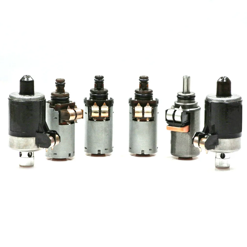 sthus 6 Pcs 722.6 Automatic Transmission Solenoids Set For 1994-1997 Mercedes Benz 5-Speed  Automatic Transmission 722.6