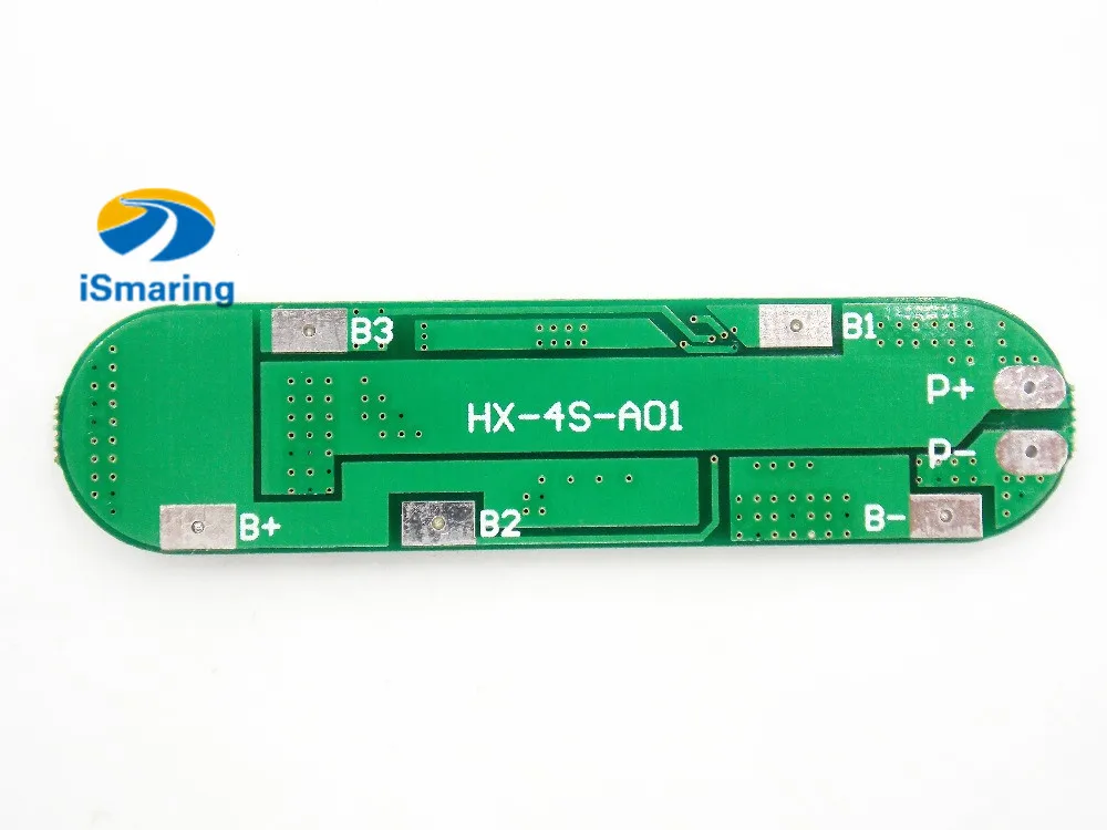 

Официальная iSmaring Φ 6A 16v Li-Ion 18650 BMS PCM Защитная плата батареи bms pcm литий-ионная аккумуляторная батарея lipo cell pack Diy RC Toy Kit