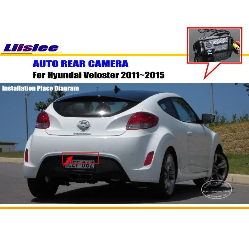 

For Hyundai Veloster 2011-2015 Car Rearview Rear View Camera Backup Back Parking AUTO HD CCD CAM Accessories Kit