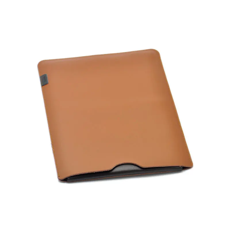 Imagem -06 - Venda Ultra-fino Super Magro Manga Bolsa Capa Couro Genuíno Bolsa para Portátil Case para Macbook Pro ar 13 15 16 m1 Mac Pro 14