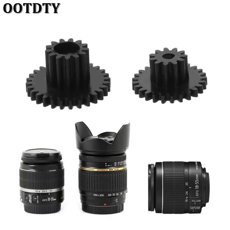 OOTDTY Lens Motor Wheel Gear for CANON EF-S 18-55MM II Camera Accessories Tools Set New