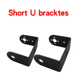 10pcs/lot Aluminum Brackets For Standard Servos And DIY Robot Arm Mechanical Robot Mount Wholesale Retail