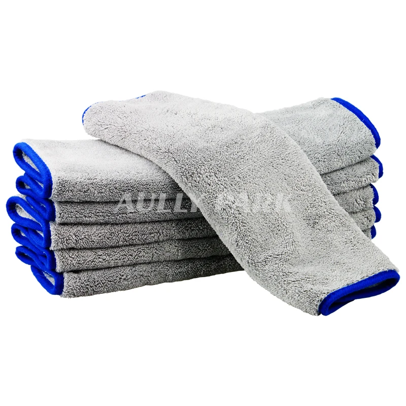 800GMS Car Care Polishing Super Thick Plush Microfiber Car Cleaning Cloth Car Care Microfibre Wax Detailing Washing Drying Towel