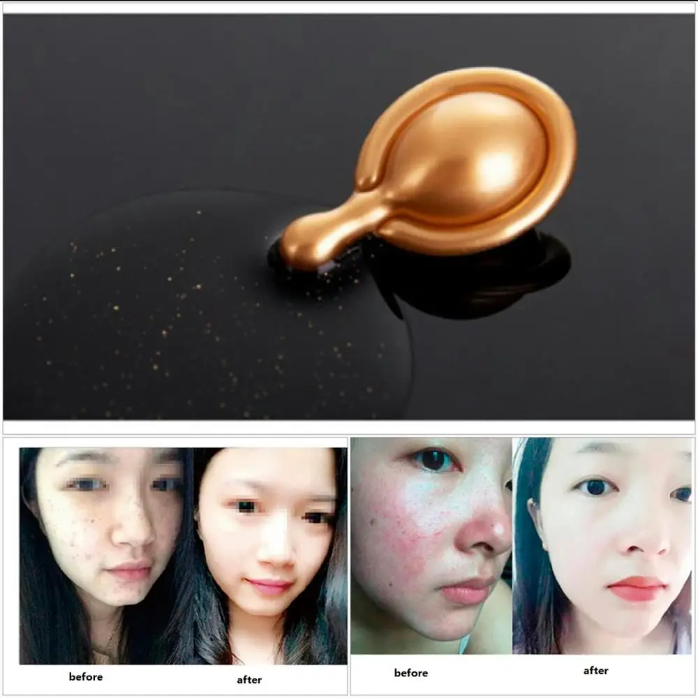 

New Golden snails Mucus Capsule Repair Anti-Sensitive Moisturizing Firming Moisturizing Essence Capsule Cream 20pcs*0.6g