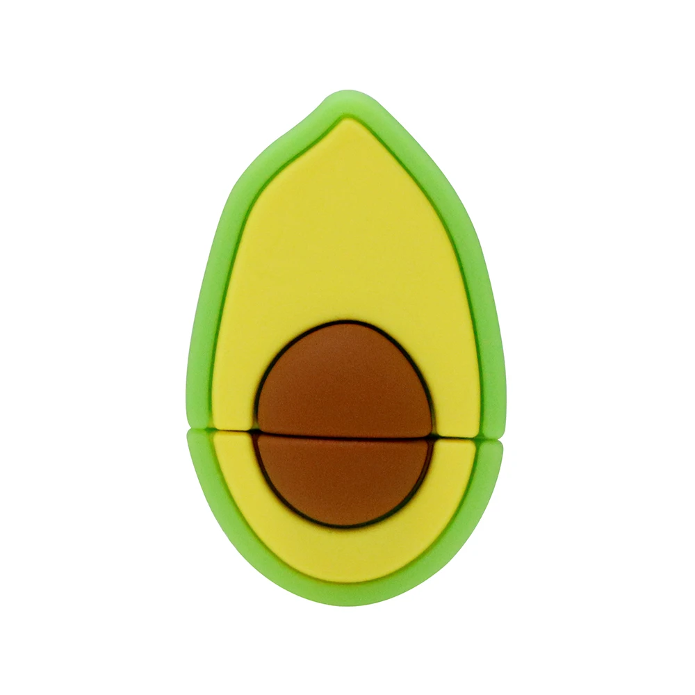 Buah USB Flash Drive Alpukat Pen Drive 4GB USB 2.0 Flash 32GB 64GB 256GB Memory Stick Hadiah Lucu 8GB 16GB Pendrive U Disk Hadiah