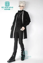 BJD Doll Clothes for 68-70cm BJD Boys uncle Fashion letter coat, plaid pants