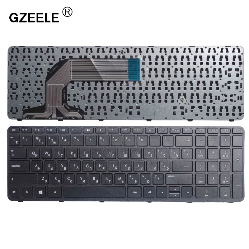 

GZEELE RU Russian Keyboard FOR HP Pavilion 17-e153sr 17-e155sr 17-e156sr 17-e157er 17-e072er 17-e072sr 17-e073er 17-e073sr frame