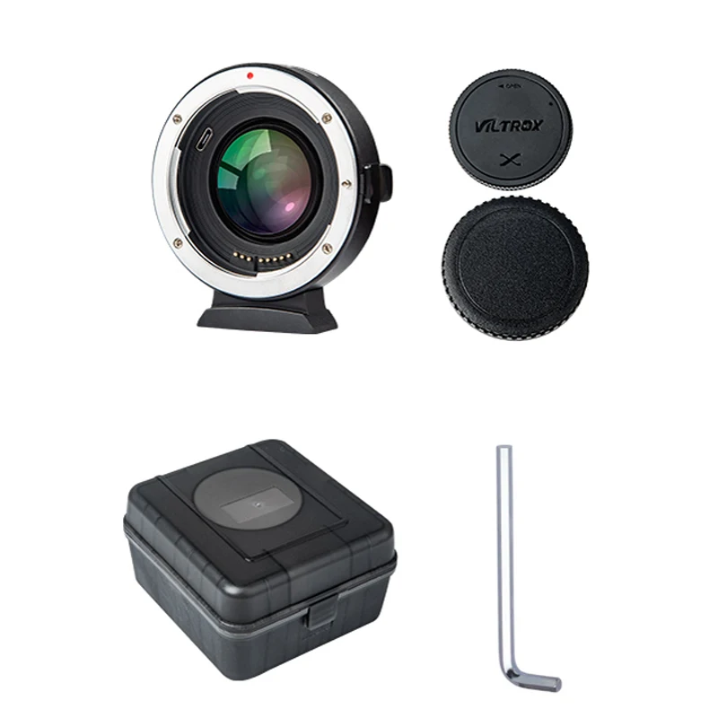 Viltrox EF-FX2 Auto Focus 0.71X Reducer Speed Booster AF Lens Adapter Mount for Canon EF Lens to Fuji X-mount Mirrorless Camera
