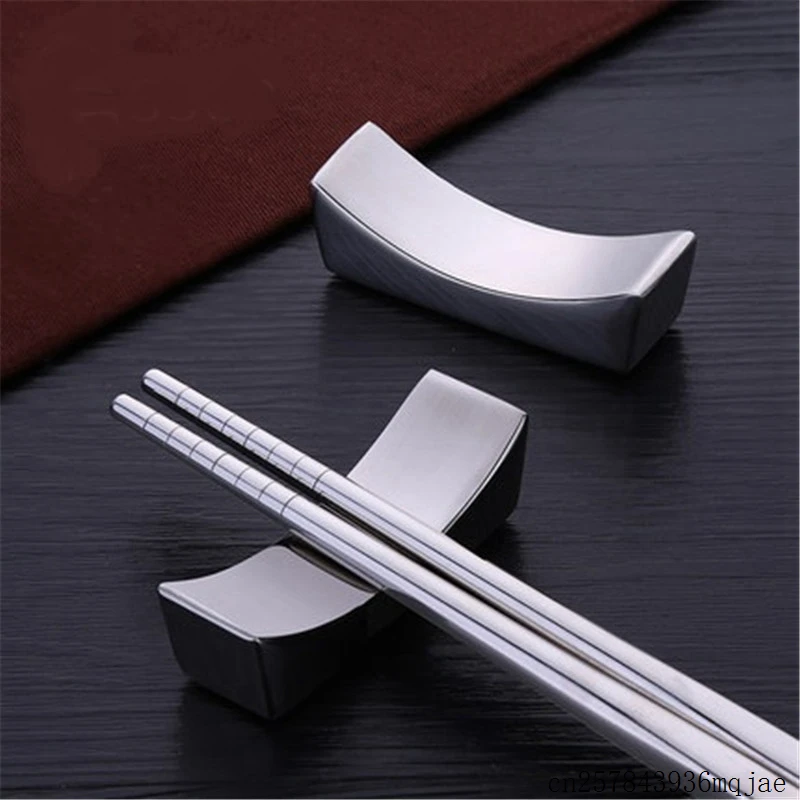 

100 Pcs Chinese Chopsticks Holder Chopstick Rest Food Sticks Stand Reusable Knife Spoon Holders Table Decoration