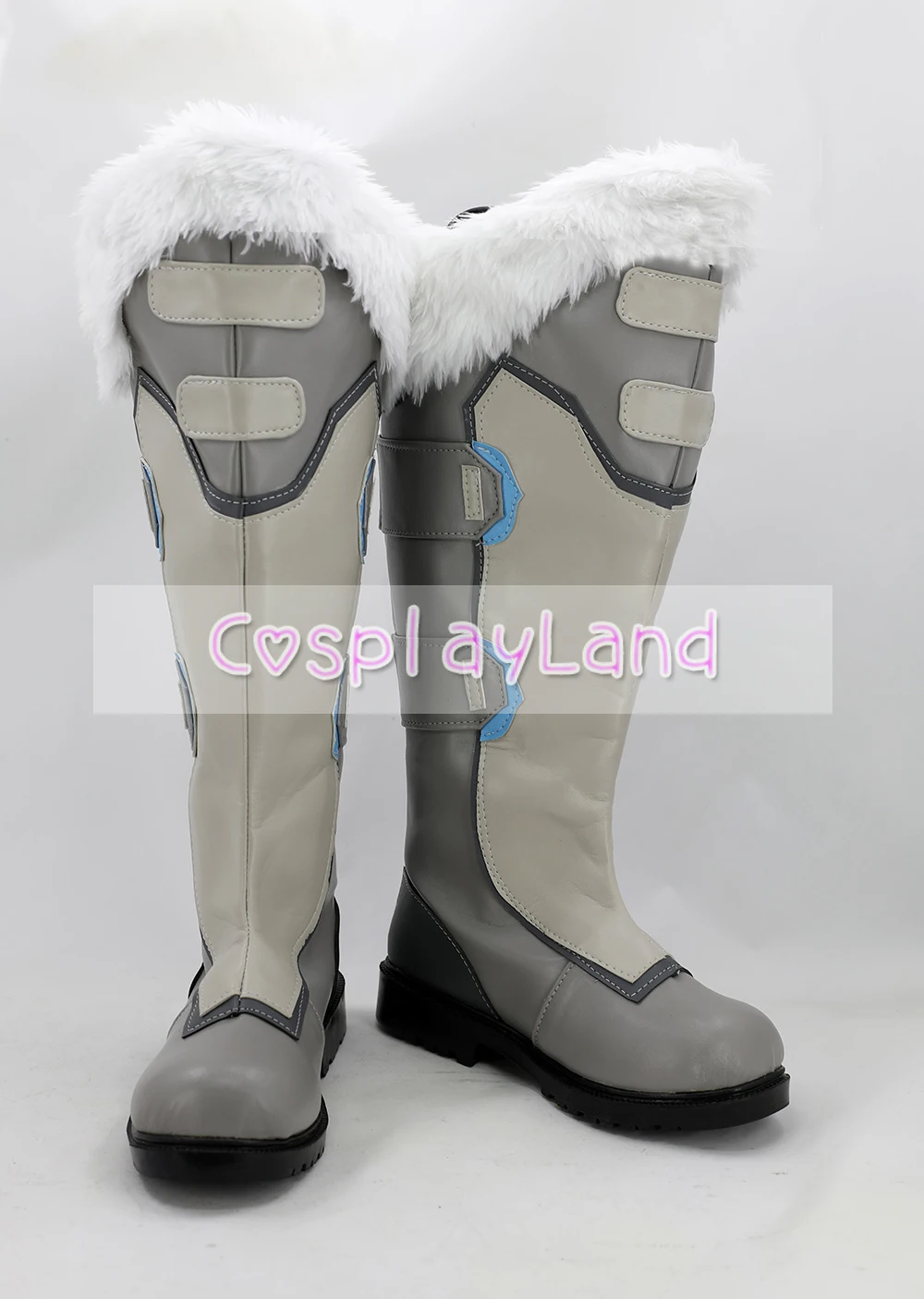 Game OW Pioneer 76 Soldier Mei Long Cosplay Shoes Boots Costume Accessories Halloween Party Boots for Adult Women Shoes