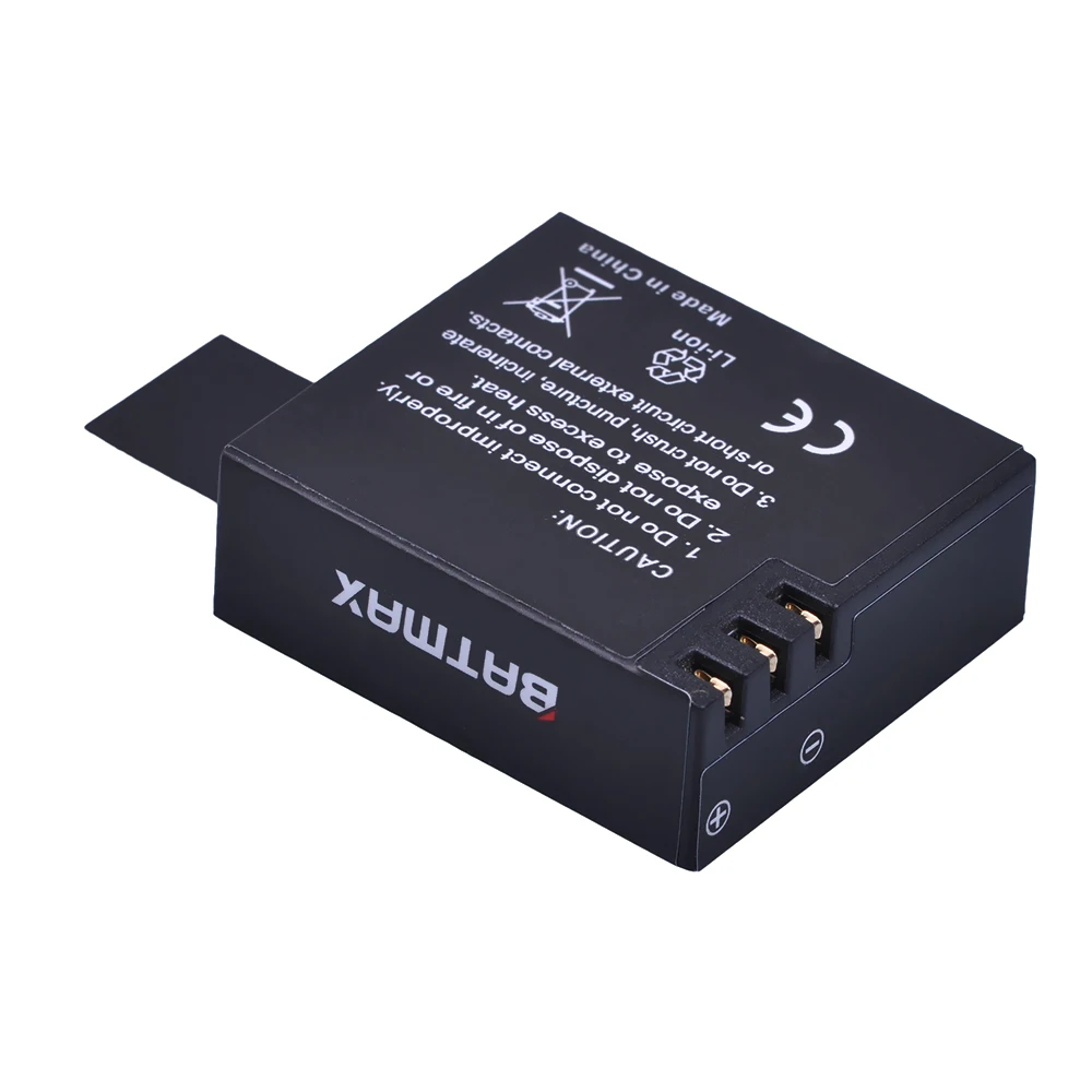 3Pcs PG1050แบตเตอรี่ + LED 3ช่อง USB Charger สำหรับ SJCAM Sj4000 Sj5000x SooCoo C30 C50 EKEN H9 H3 v8 Series 4K Ation Cameras กล้อง