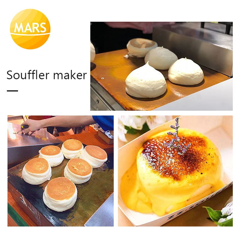 

Taiwan Street Food Fluffy Souffle Pancakes Maker Iron Plate Souffle Pan Cake Machine Japanese Cheese Cake Baker