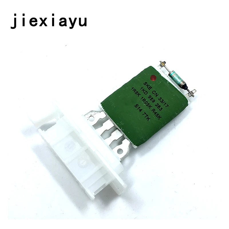 1PCS OEM Heater Fan Blower Motor Tandem Resistor Regulator For Jetta Golf MK5 MK6 SEAT 1K0 959 263 A /1K0959263A