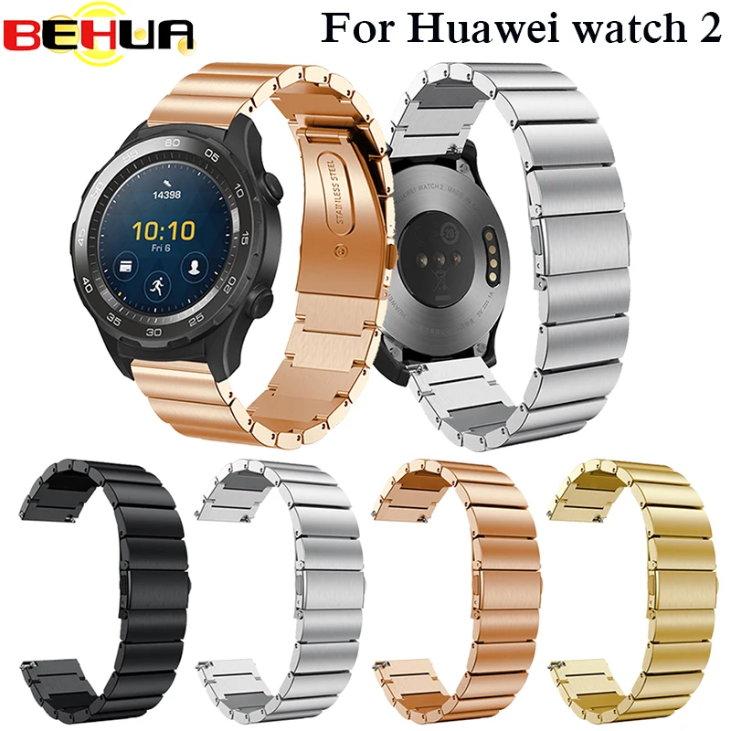 Metal Stainless Steel Watch Strap for Samsung Gear S2 Classic Frontier Wristband for huawei watch 2 Smart watch Straps Bracelet