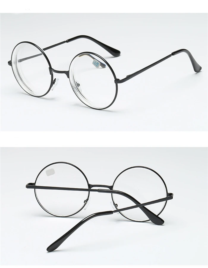 1,0 -1,5 -2,0 bis -6,0 Metall Runde Fertig Myopie Brille Männer Frauen Kurzsichtige Kurzsichtige Brillen verschreibungspflichtige Brillen – Detail 5