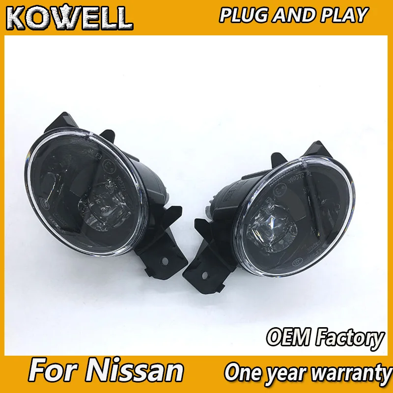 KOWELL Car Styling Fog Lamp for  VALEO Tiida X-GFAR NV200 Sylphy X-TRAIL LED Fog Light