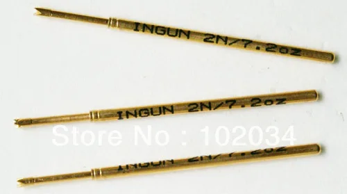 

100PCS/LOT 100% ORIGINAL INGUN GKS-100-214-106 GKS-100 214 106 A 2000 Spring Test Probe Pogo Pin made in Germany