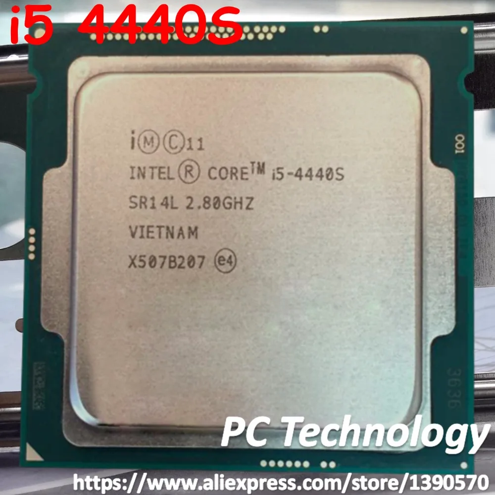 

Original Intel core I5 4440S SR14L CPU 2.80GHz 6M 65W 22nm LGA1150 I5-4440S Quad-core Desktop processor Free shipping