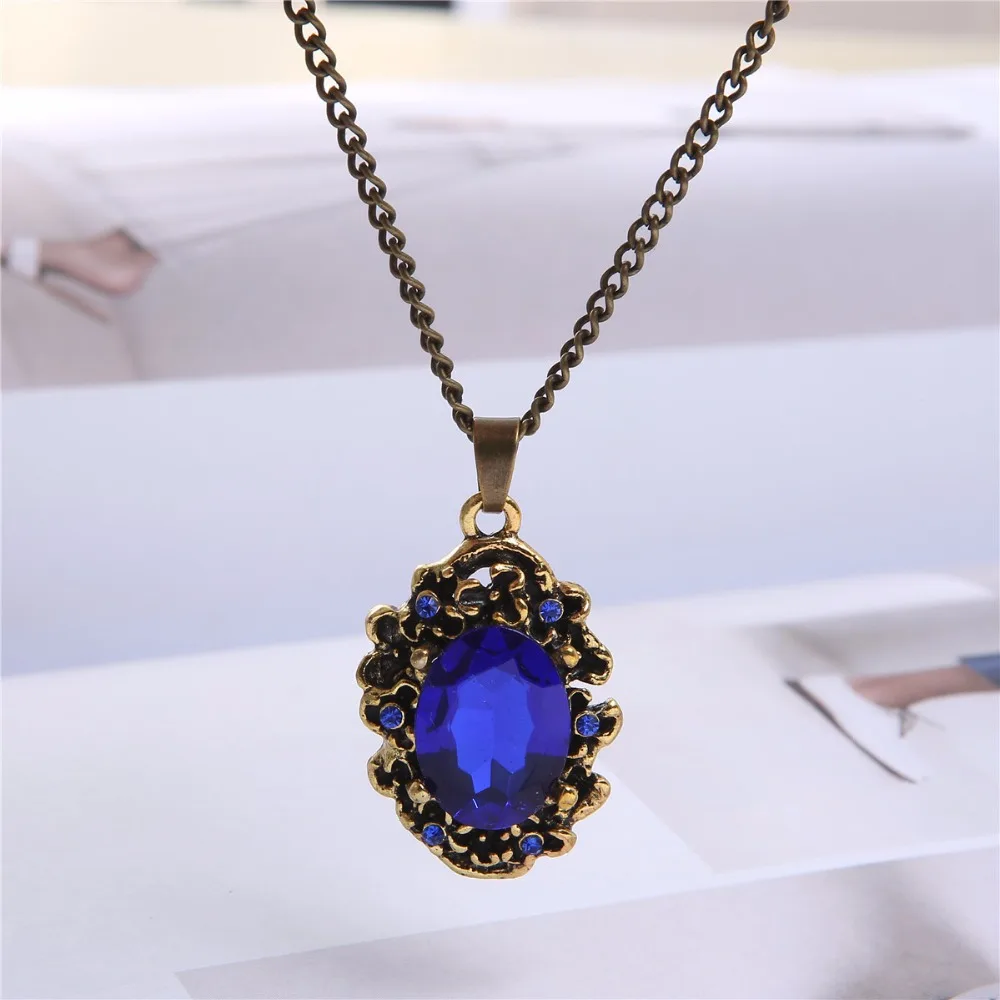 fashion aliexpress hot selling Royal blue green crystal jewelry set wedding bridal fashion Necklace Earrings ring 1105