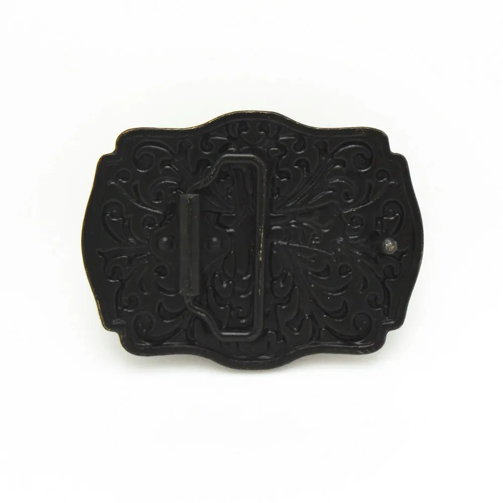 Western Cowboy Zinc Alloy Power and Shield Stance Buckle