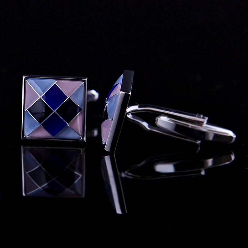 KFLK Jewelry shirt Fashion cufflinks for mens Brand Colorful Cuff link Button High Quality Luxury Wedding Groom guests