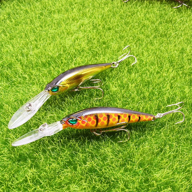 1Pcs Minnow Fishing Lure Floating water Laser Hard Artificial Bait 9.4cm 6g Fishing Wobblers Carp Bait Crankbaits Fishing Tackle