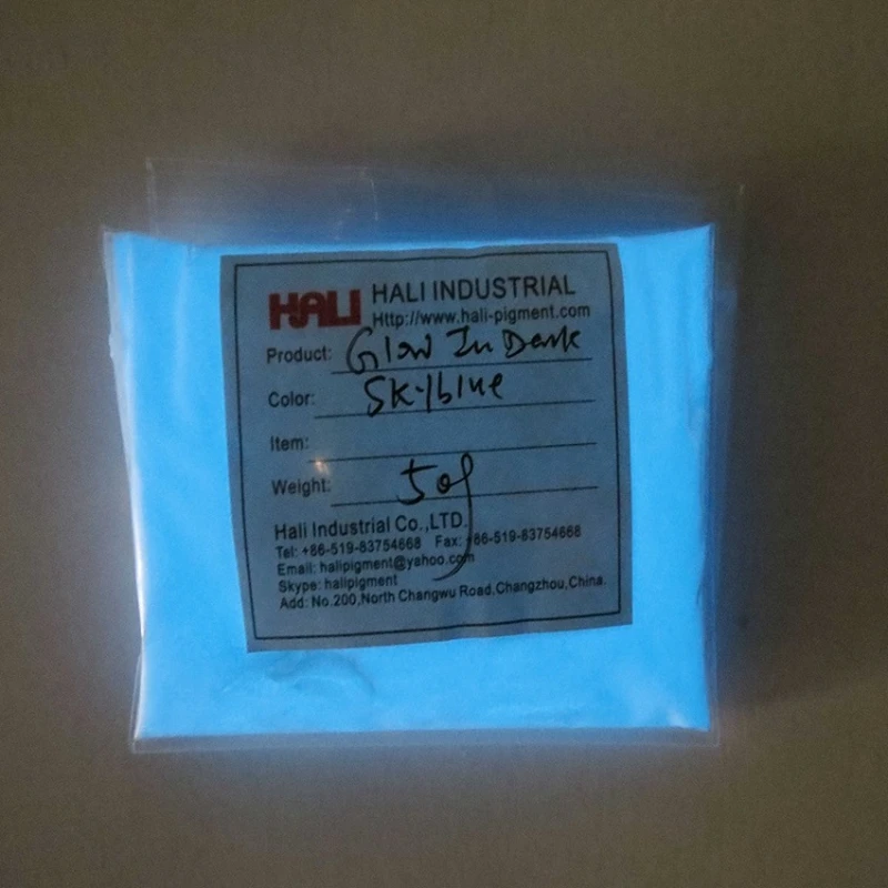 Sell luminescent pigment photoluminescent pigment glow in dark pigment 1 lot=50gram