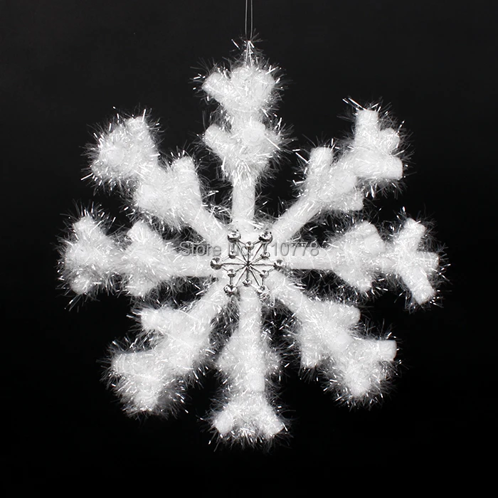 

Thickening double faced christmas snowflakes decoration christmas tree decoration snow flower MIX SET