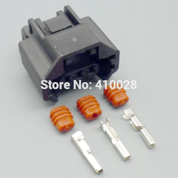 shhworldsea 5/30/100sets 1.2mm 5sets 3pin auto waterproof for Nissan air conditioning pressure switch harness plug 7223-6536-30