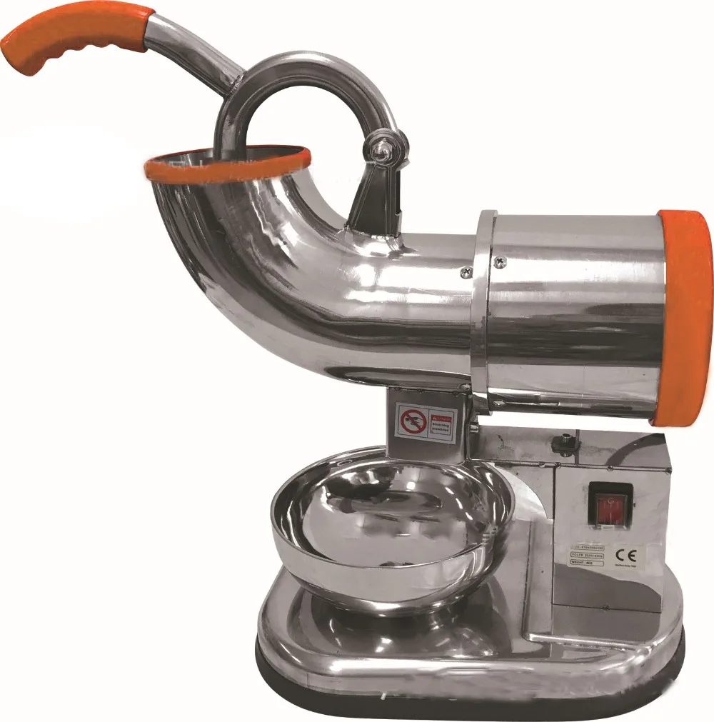 ماكينة حلاقة الثلج الكهربائية عالية الكفاءة من الفولاذ المقاوم للصدأ مع محرك قوي