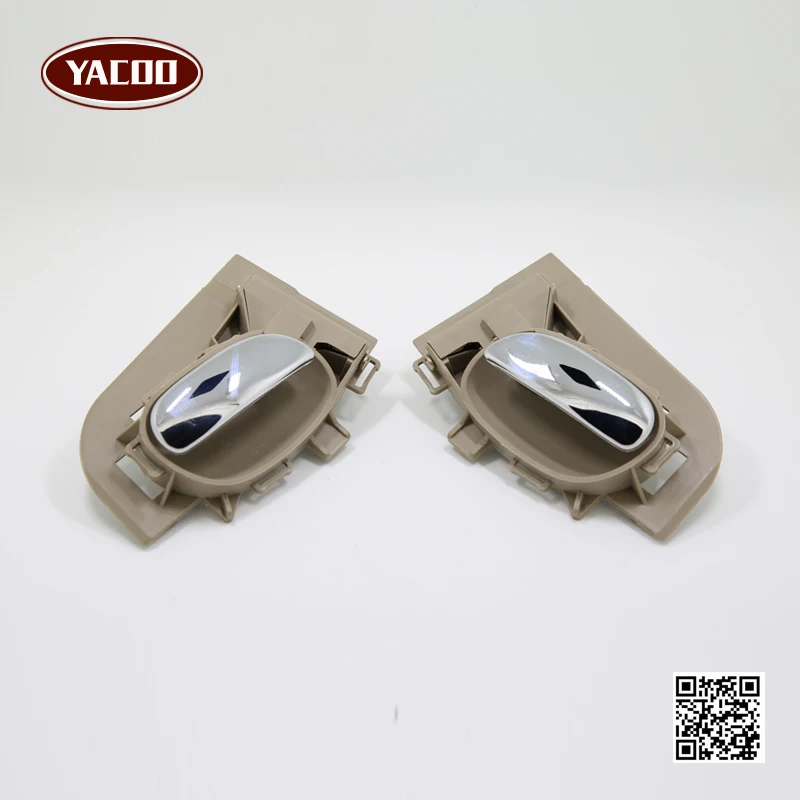 1 PAIR INTERIOR DOOR HANDLE FOR PEUGEOT 206 207  (TWO COLORS CHOOSE)