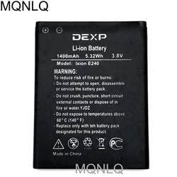 Battery for Dexp Ixion E240 E 240 1400mAh Mobile Phone Battery Replacement MQNLQ