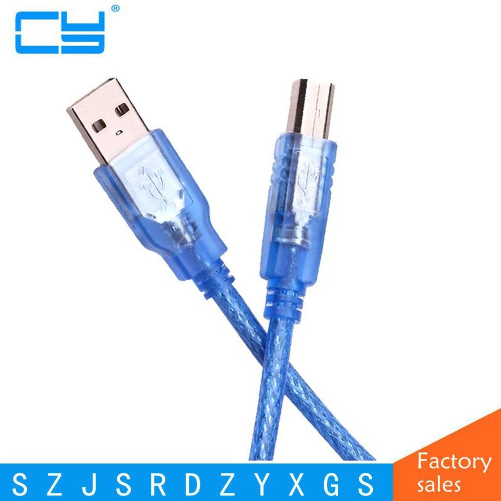 USB 2.0 Type A Male to B Male Printer Cable Cord Short cable for Printer HUB USB Hard-disk cartridge 25cm 1.8m 6ft 3m 5m 15ft