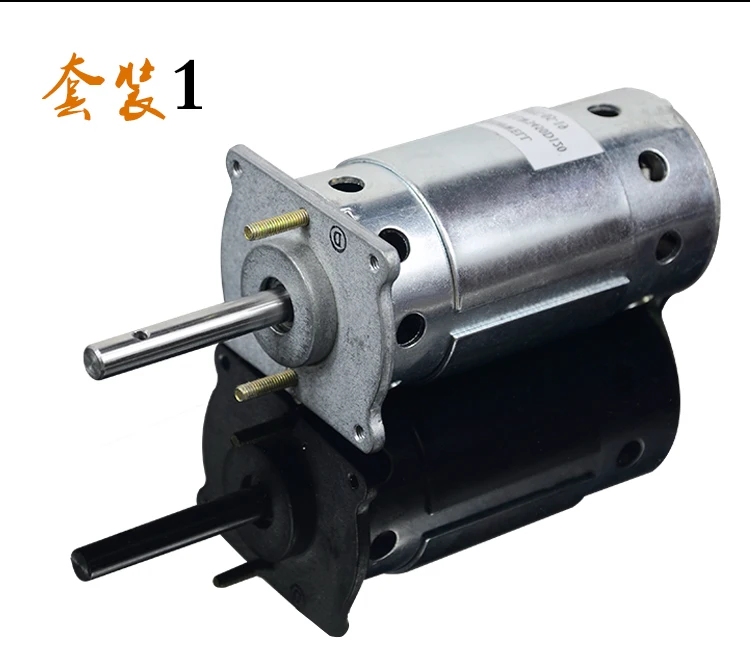 36V-120V 4000 rev / min mute double bearing DC motor motor with cooling fan to send rectifier bridge