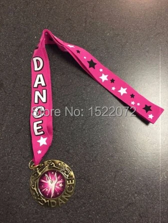 Hot sales Dance Bronze Medal Popular personalized 3d medal High quality custom medal cheap medals ribbon custom made