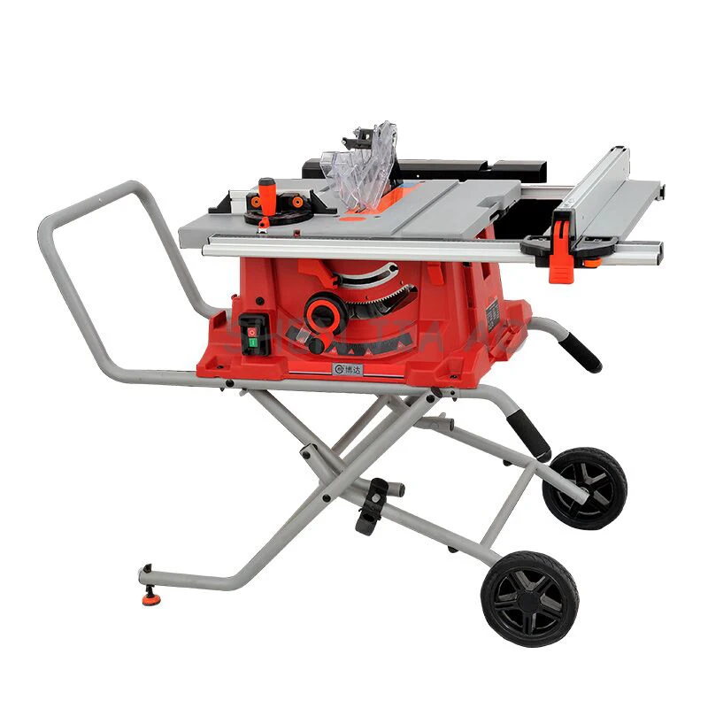 Multi-Purpose เลื่อยไม้ 10 นิ้วไฟฟ้า Multi-Functional งานไม้ woodfree SAW PUSH โต๊ะเลื่อย 220V 1PC