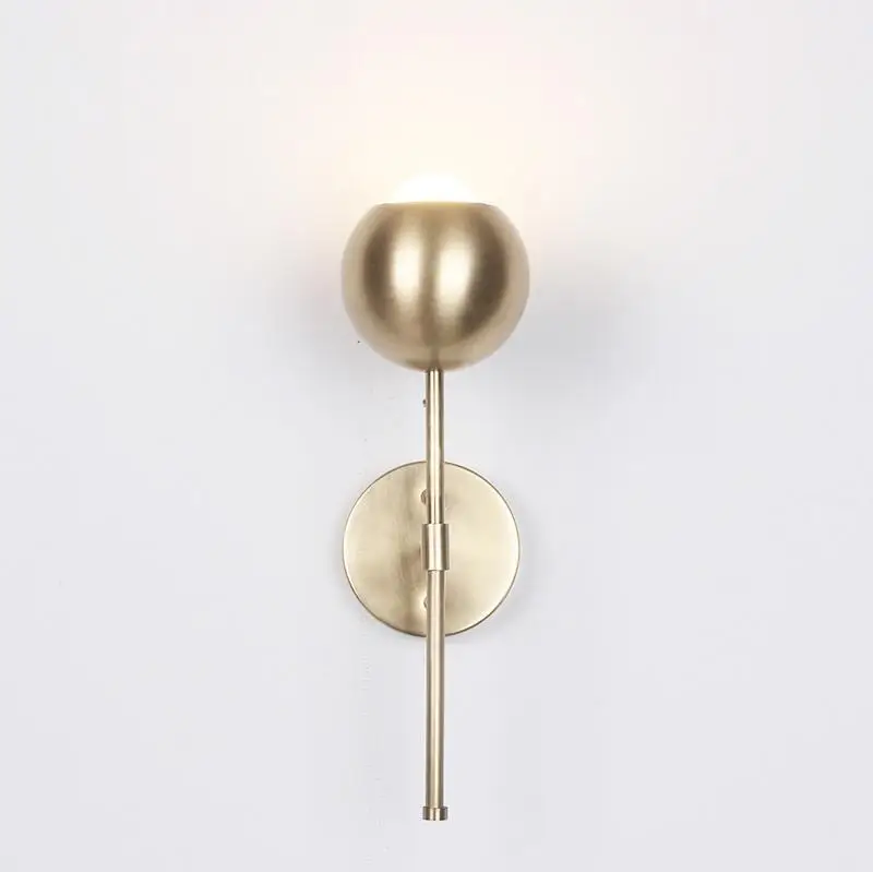 

Free shipping hot selling brass led wall light, led lights for home decoration home lighting led wall lamp wall sconce