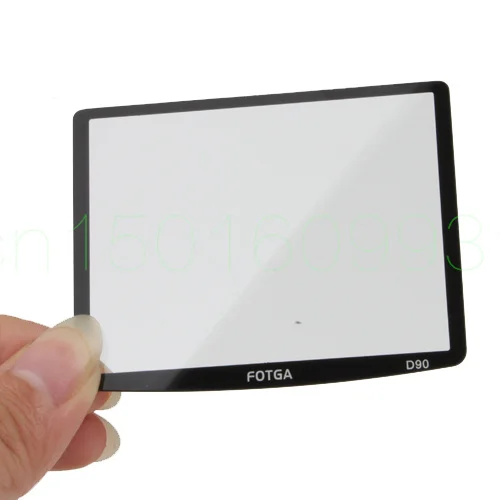 Professional LCD Optical Glass Screen Protectors Cover for Nikon D90 D80 D40 D60 D5000 D7000 D3 D3X DSLR Camera