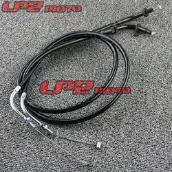 For YAMAHA XV400 XV535 XV500 VIRAGO Throttle Line Throttle Cable Oil Return Cable 1Pair