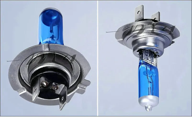 2pcs H7 55W 12V Halogen Bulb Super White Fog Lights High Power Car Headlight Lamp Car Light Source parking 6000K auto