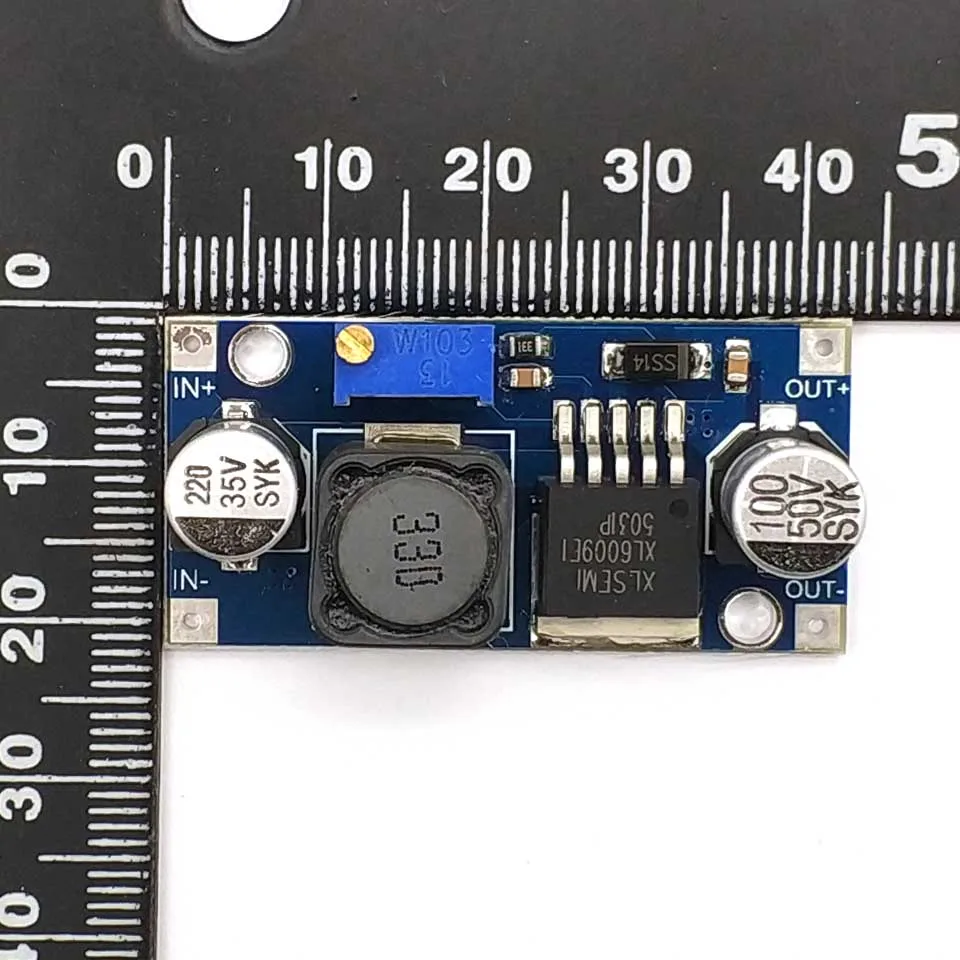 XL6009 DC-DC Booster โมดูลโมดูลเอาต์พุตปรับได้ Super LM2577 Step - up โมดูล