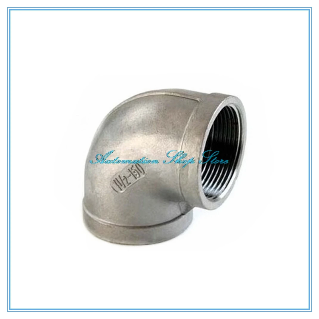 

Elbow 90 Degree Angled F/F Stainless Steel SS 304 Female*Female Threaded Pipe Fittings