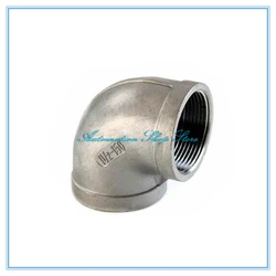 Elbow 90 Degree Angled F/F Stainless Steel SS 304 Female*Female Threaded Pipe Fittings