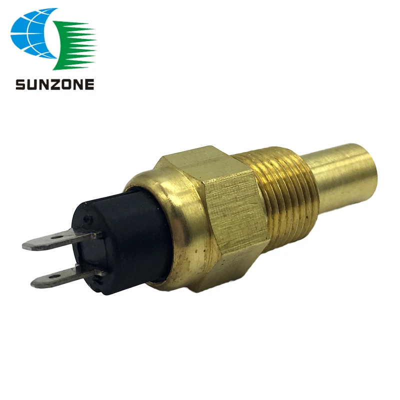 VDO مستشعر درجة حرارة الماء 3/8 "NPT للمولد شاحنة قارب 17 مللي متر 120C إنذار اختياري