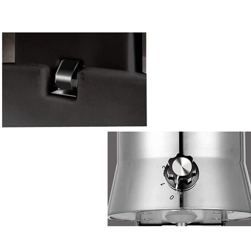 ماكينة صنع مخفوق الحليب التجارية الفاخرة ذات الرأس المزدوج، خلاطات اللبن الكهربائية، خلاط خلط رغوة الشاي والحليب