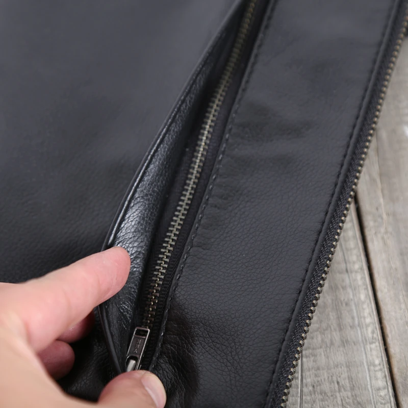 Clutch Bag Men Genuine Cow Leather Luxury Cell Phone Hand Bag Casual High Capacity Zipper Long Wallets Money Purses