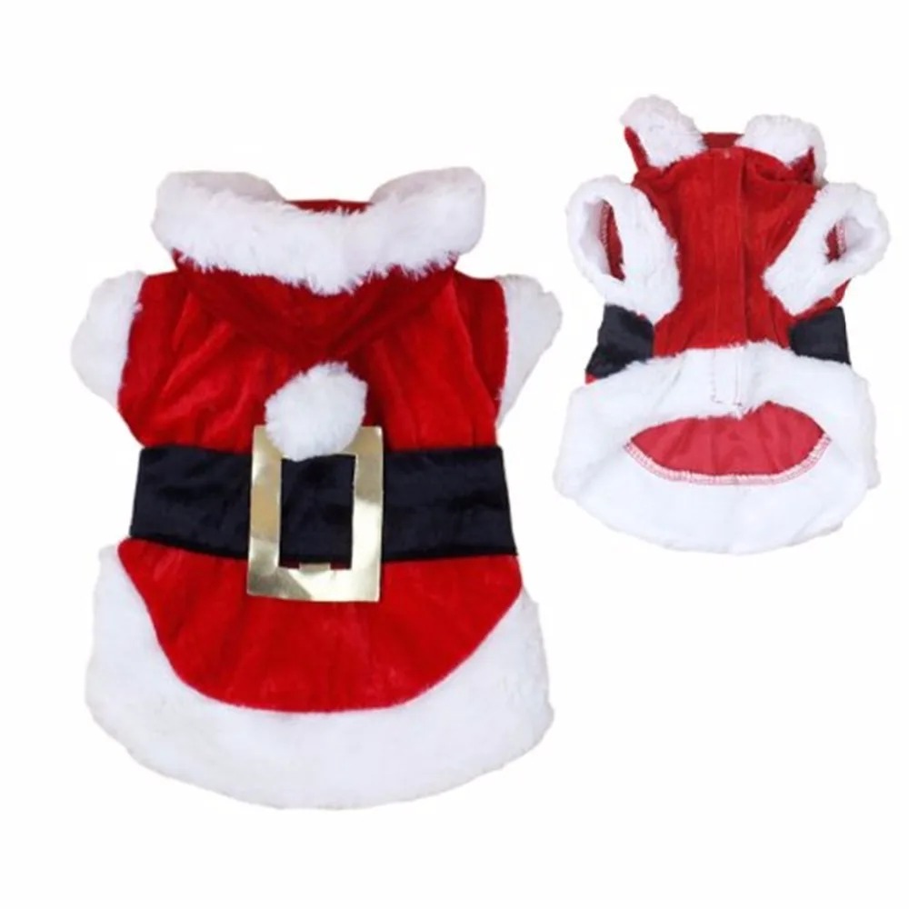 Christmas Dog Clothes for Dogs Chihuahua Winter Dog Clothing Costume Pet Clothes Warm Pet Cat Hoodie Coat Clothing